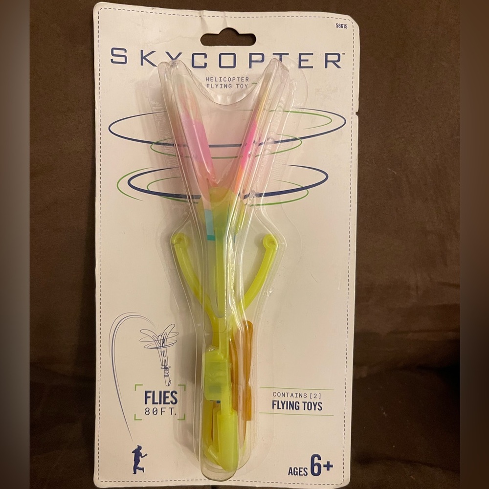 NIB SKYCOPTER Helicopter Flying Toy - Pack of Two (2)